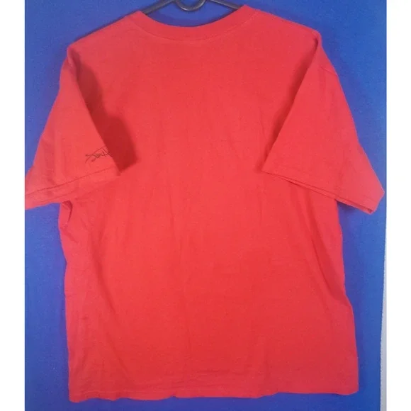 Vintage 2004 Jimi Hendrix T Shirt XL Red Hendrix Rock Men's Size XL - Picture 5 of 16
